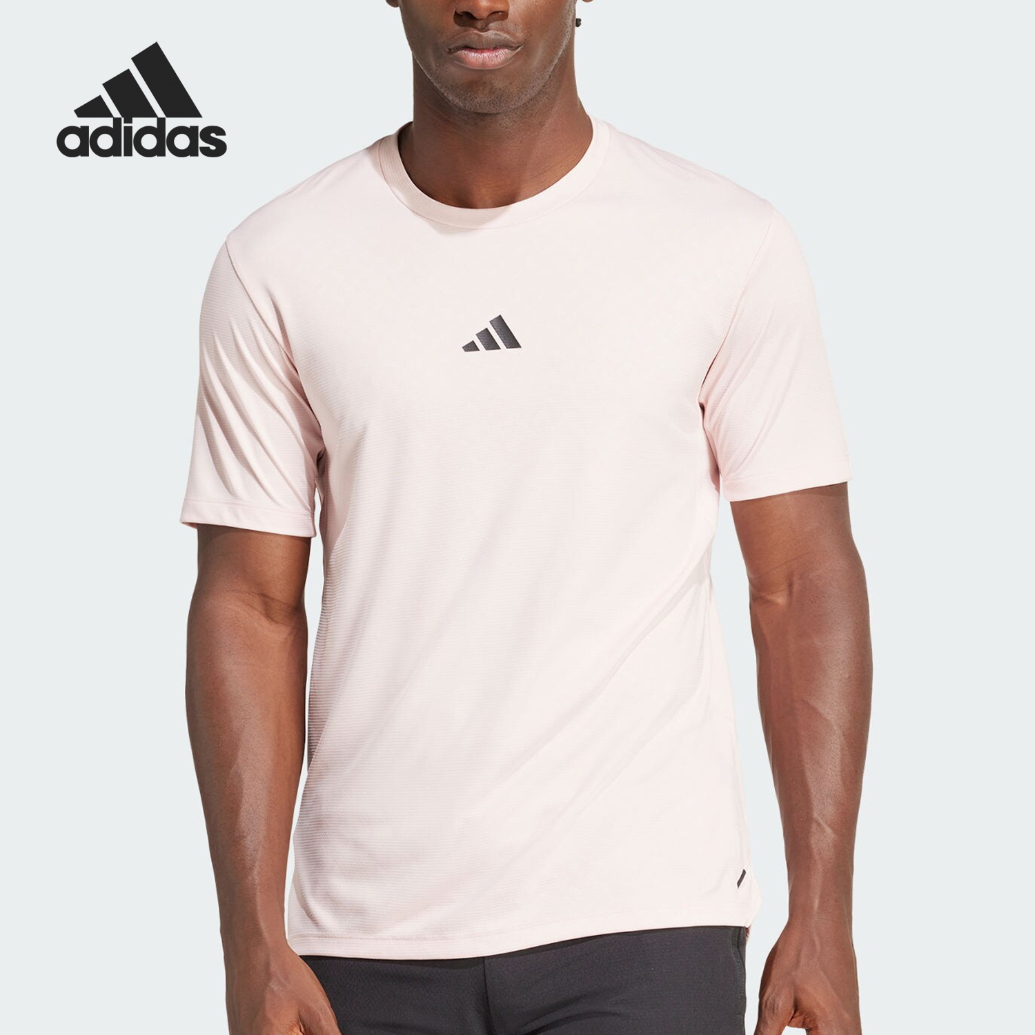 Adidas/阿迪达斯官方正品POWER TEE男士运动健身短袖T恤IX9092