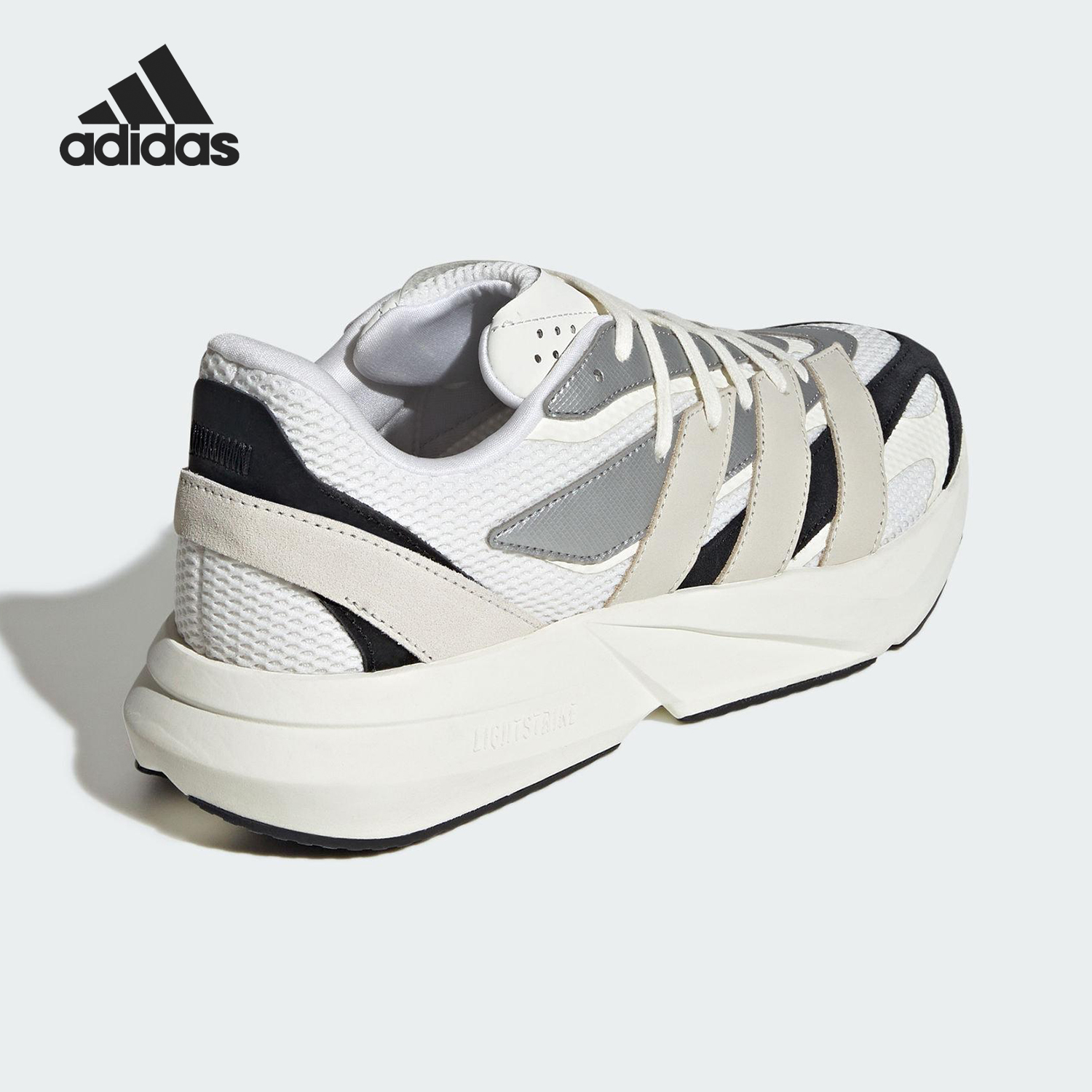 Adidas/阿迪达斯官方正品LIGHTBLAZE男女耐磨运动跑步鞋JR7213