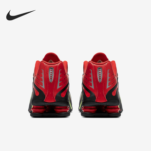 Nike SHOX R4内马尔联名炫彩气柱休闲运动跑步鞋 BV1387 耐克正品