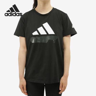 Adidas/阿迪达斯正品 当季新款女子休闲运动短袖T恤GL5638