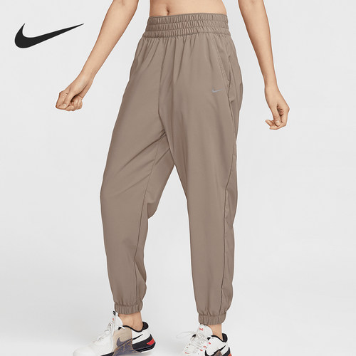 Nike/耐克正品2025春季女士跑步训练梭织运动裤HJ1051-233