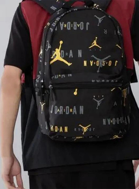 Nike/耐克正品JORDAN儿童满印运动休闲经典双肩包JD2143004GS-001