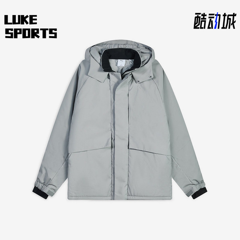 Puma/彪马正品连帽拉链长袖夹克男女休闲经典夹克外套636187-08