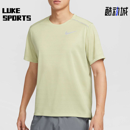 Nike/耐克正品2025夏季款男士透气跑步运动训练短袖AJ7566-371