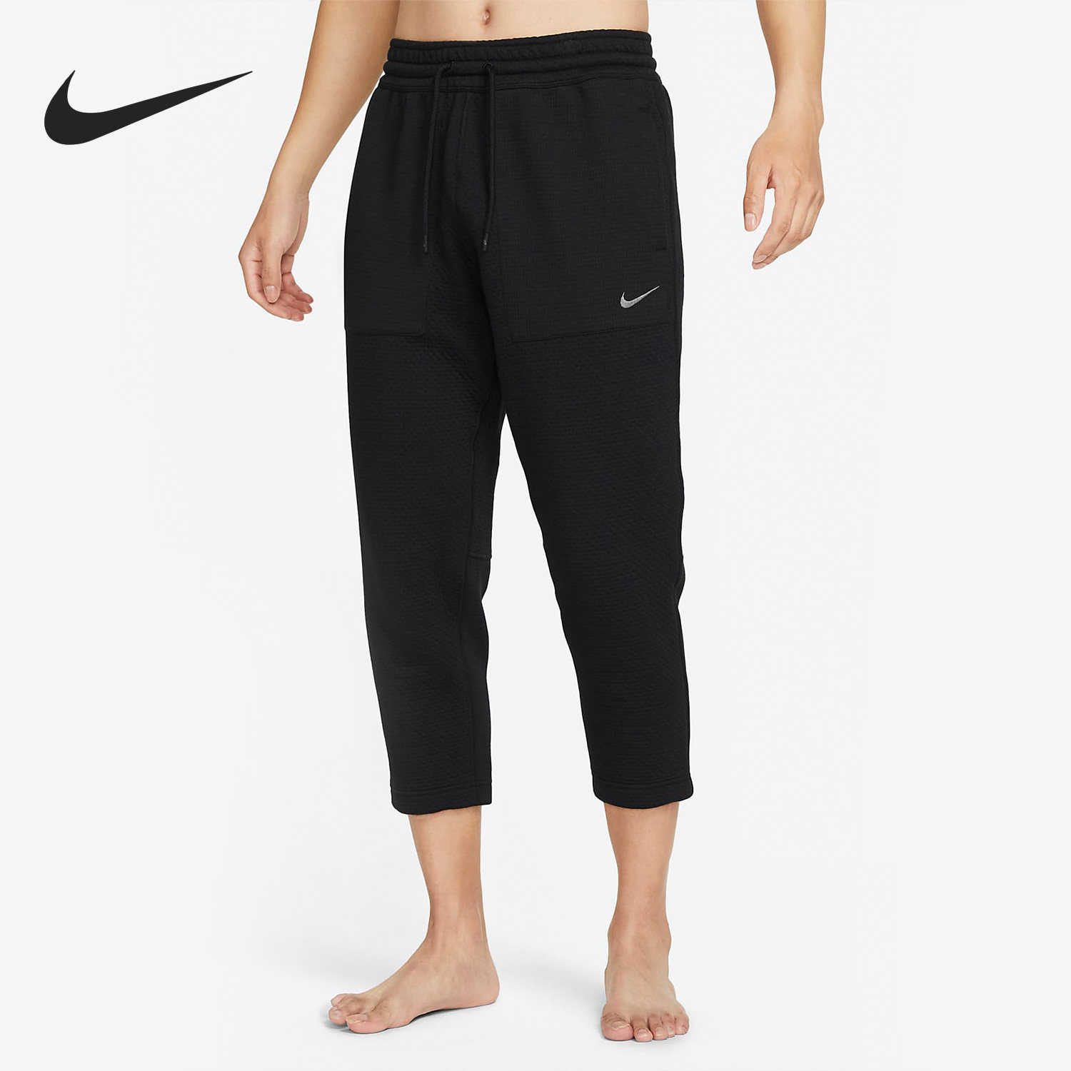 Nike/耐克正品秋冬新款男子运动保暖瑜伽八分裤DQ6688-010