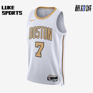 Nike/耐克正品NBA男士透气印花运动无袖背心T恤HM5974-105