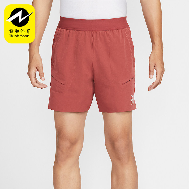 Nike/耐克正品夏季ri-FIT男士时尚简约网球经典短裤FZ6914-661