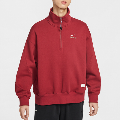 Nike/耐克正品2025冬季款男士经典立领套头刺绣卫衣IQ3708-613