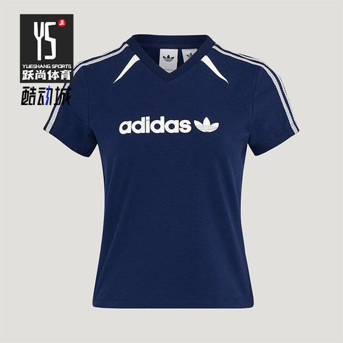 Adidas/阿迪达斯正品三叶草BLKTWT-SHIRT新款女经典短袖T恤KU4762
