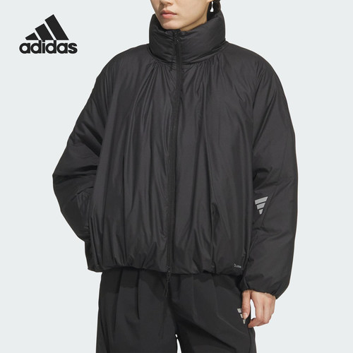 Adidas/阿迪达斯官方正品冬季女士宽松防风保暖日常羽绒服KH1478