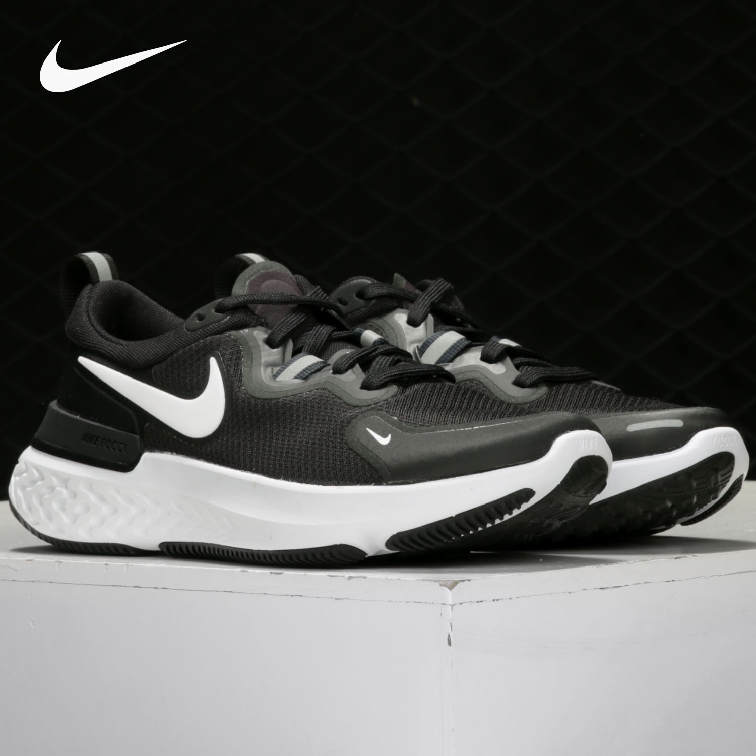 Nike/耐克正品 REACT MILER女子运动鞋轻便缓震跑步鞋CW1778-003