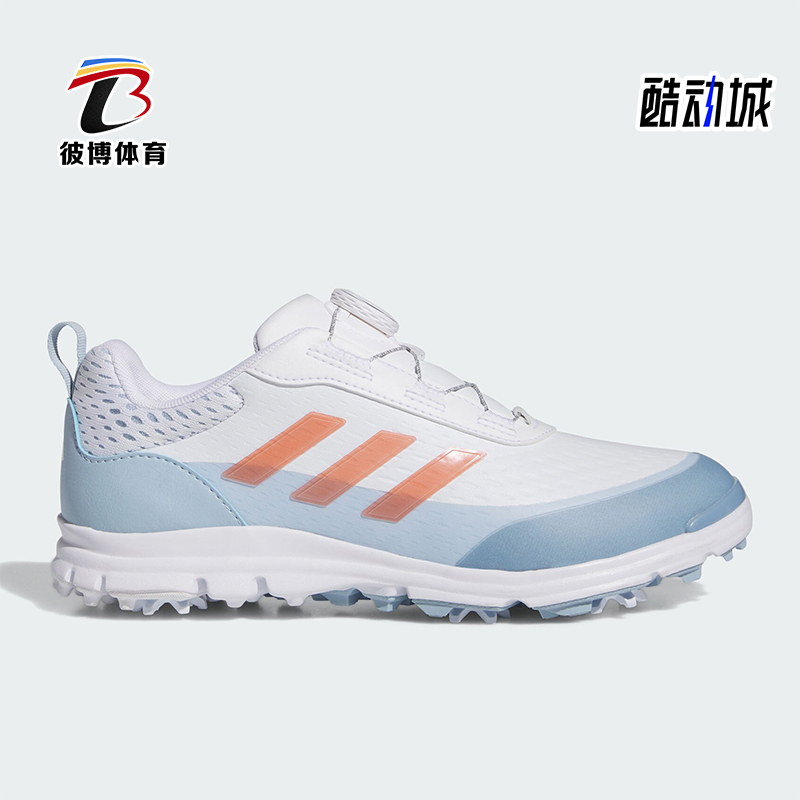 阿迪达斯女士透气低帮高尔夫球鞋