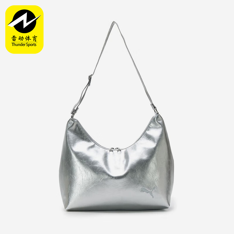Puma/彪马正品CAT Slouchy Hobo Bag女士经典时尚单肩包092377-01
