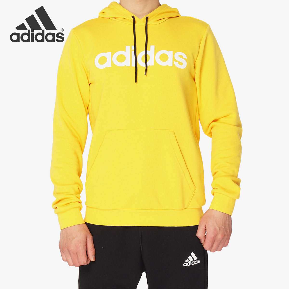 Adidas/阿迪达斯正品春秋男子运动服neo长袖连帽卫衣套头衫DW8024