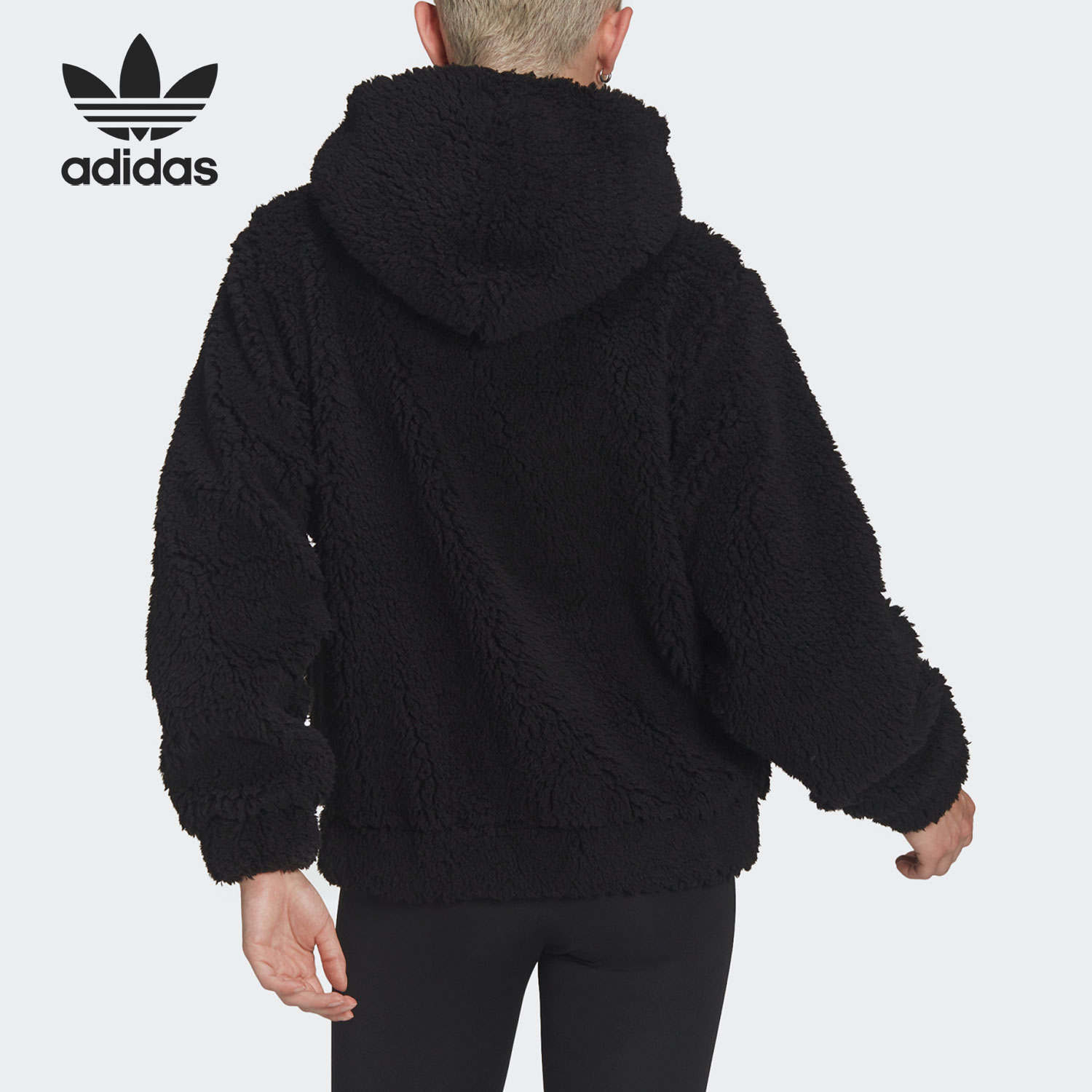 运动休闲连帽运动茄克/外套