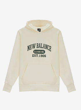 New Balance/NB正品运动男女时尚潮流连帽卫衣套头衫AMT31313-CIC