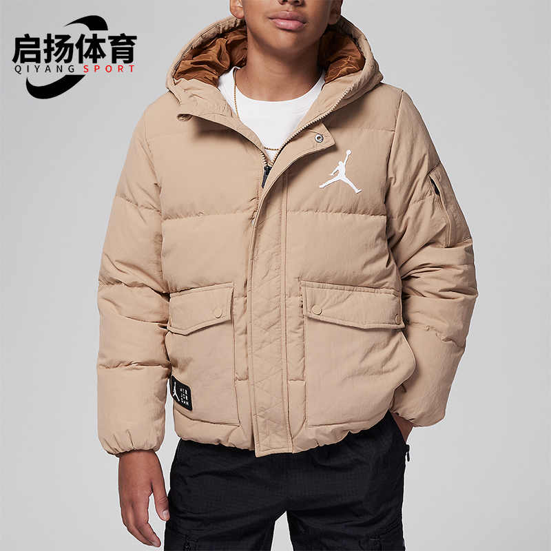 耐克大童保暖防风羽绒服
