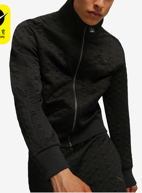 Puma/彪马正品新款男女同款宽松休闲立领长袖夹克外套620852-01