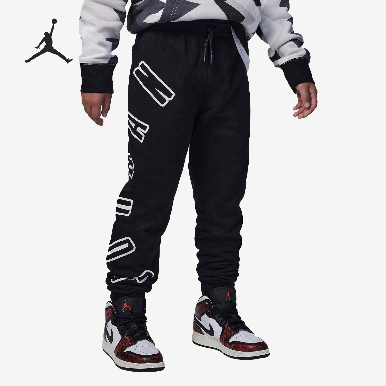 Nike/耐克正品JORDAN儿童运动透气休闲印花长裤FV2819-010,童装/婴儿装/亲子装,裤子,淘宝优惠券,粉丝福利购,淘宝优惠卷
