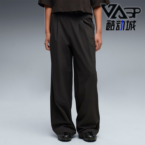 Puma/彪马正品女士简约时尚舒适宽松运动休闲长裤639047-01