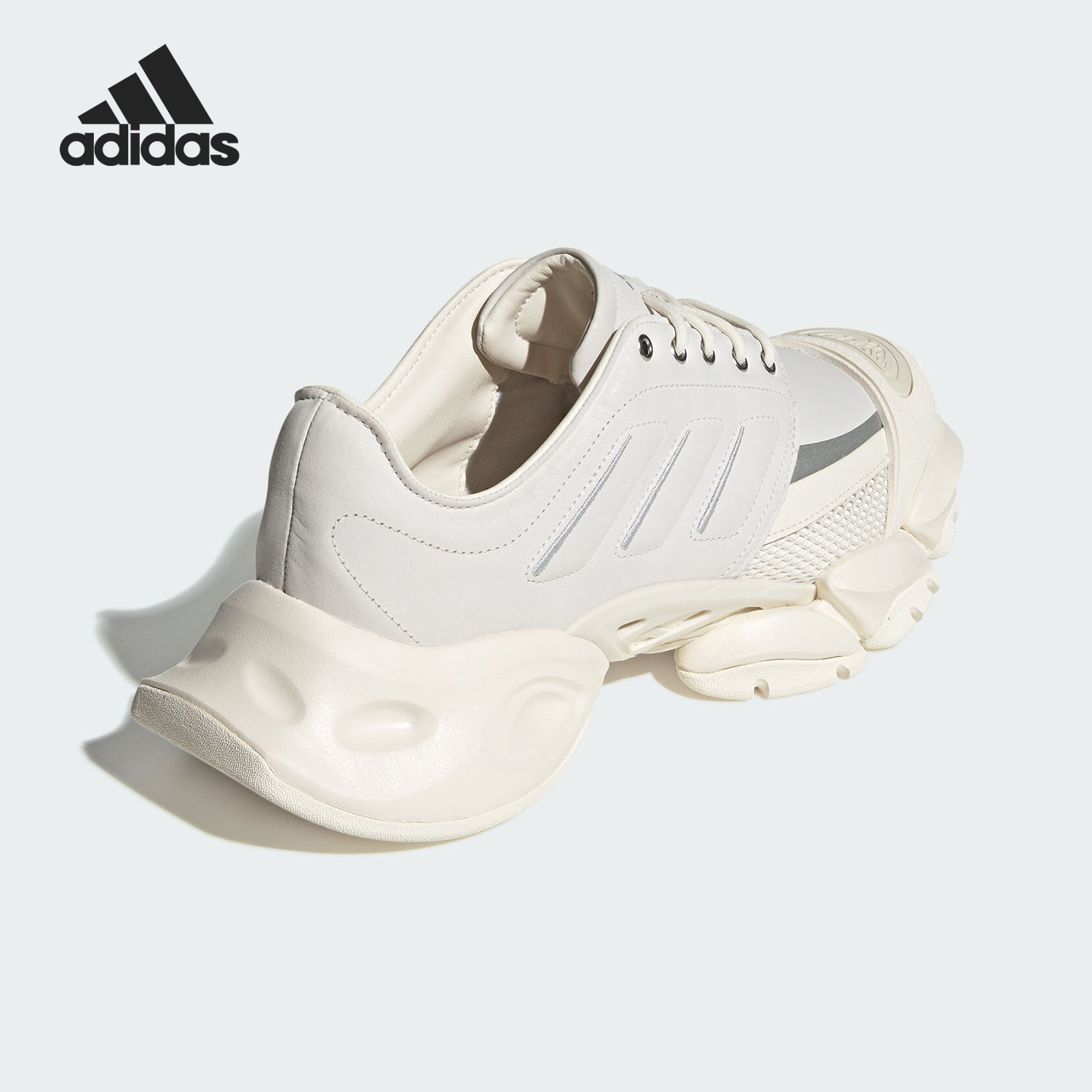 Adidas/阿迪达斯官方正品新款男女厚底透气耐磨运动跑步鞋JS3068