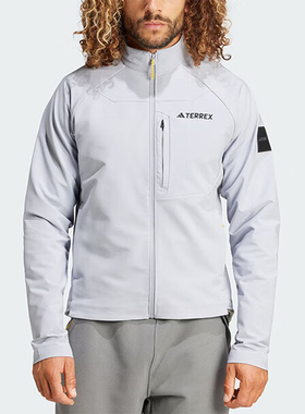 Adidas/阿迪达斯正品新款男士运动梭织拉链外套IX7919