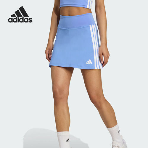 Adidas/阿迪达斯官方正品夏季新款女士运动休闲松紧短裙JY2161