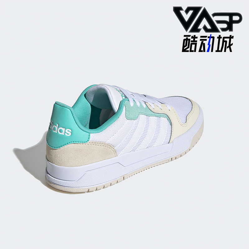 Adidas/阿迪达斯正品ENTRAP 女士复古耐磨经典运动板鞋FZ1708