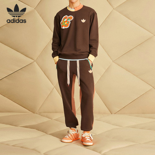 Adidas/阿迪达斯官方正品三叶草adimatic男女运动面包板鞋GW7103