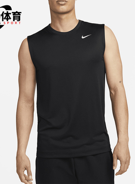 Nike/耐克正品DRI-FIT男士无袖训练透气经典运动T恤DX0992-010