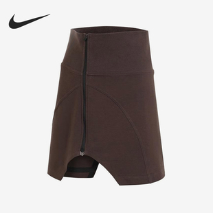 FLEECE女士针织紧身高腰半身裙FQ1853 TECH 237 耐克正品 Nike