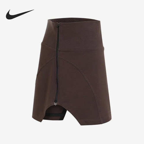 Nike/耐克正品TECH FLEECE女士针织紧身高腰半身裙FQ1853-237