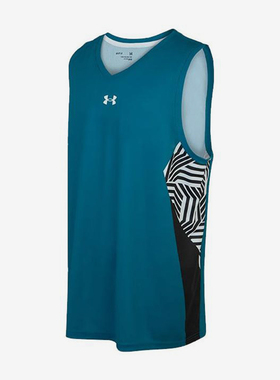UA/安德玛正品运动男士时尚复古跑步训练篮球背心23500101-343