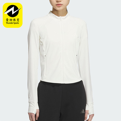 Adidas/阿迪达斯正品TECH KNIT JACKET女士经典修身外套KE5779