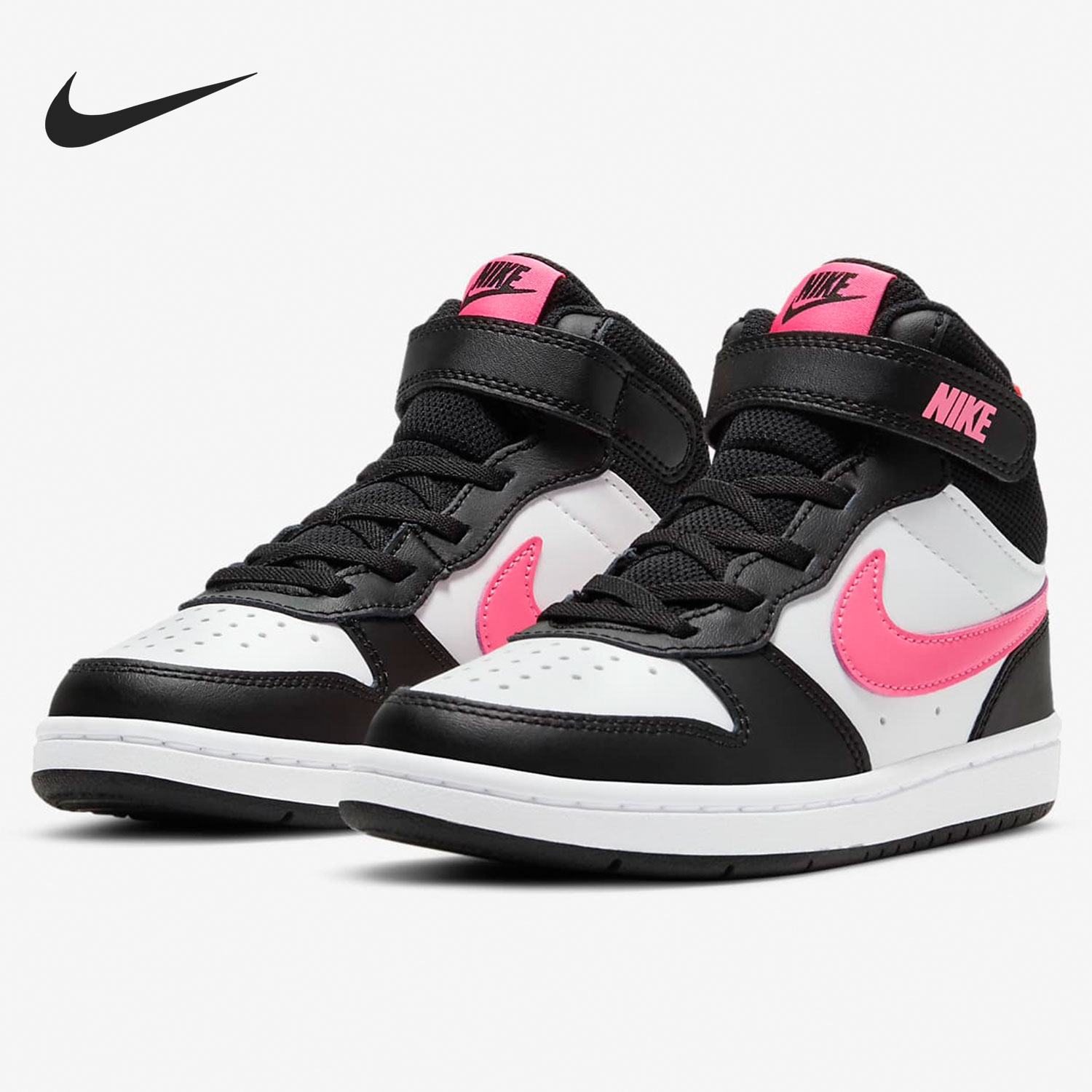 耐克儿童高帮防滑运动鞋