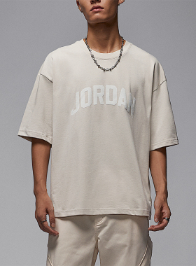 Nike/耐克正品JORDAN男士运动简约日常耐穿透气短袖HQ8936-104