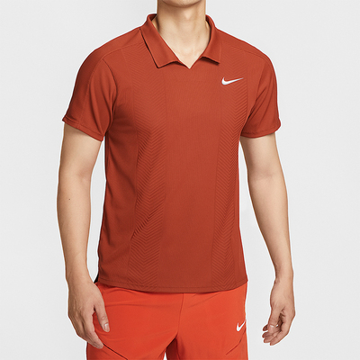 Nike/耐克正品Dri-FIT男士翻领训练透气针织网球POLO衫HM6753-832