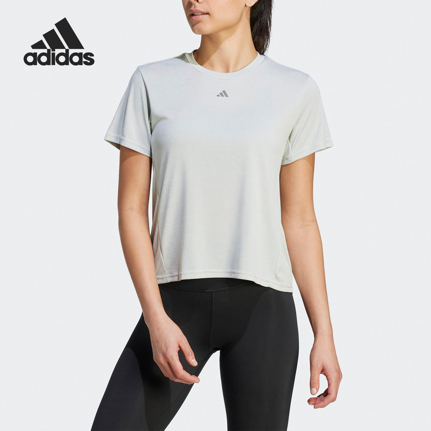 Adidas/阿迪达斯正品HR SC T HIIT女子运动健身短袖T恤IM2635
