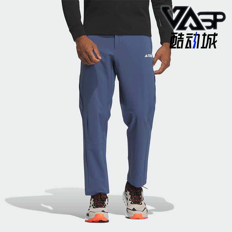 阿迪达斯男士户外梭织长裤