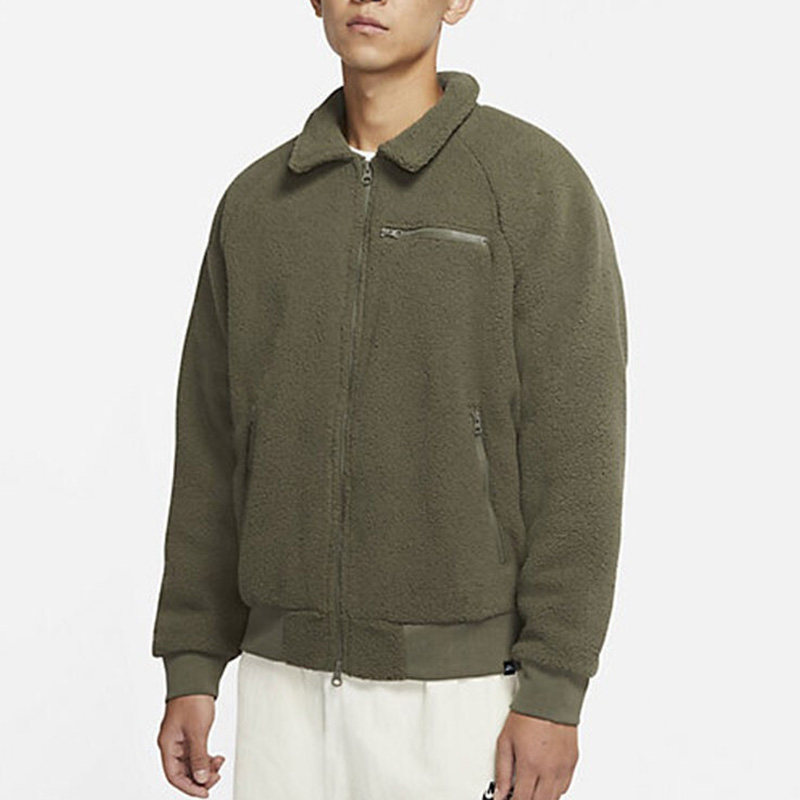 耐克羊羔绒男子夹克外套