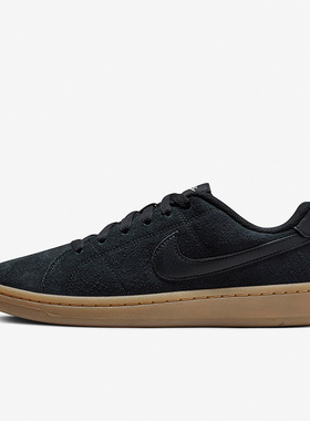 Nike/耐克正品COURT ROYALE 2 女士翻毛皮休闲板鞋CZ0218-001