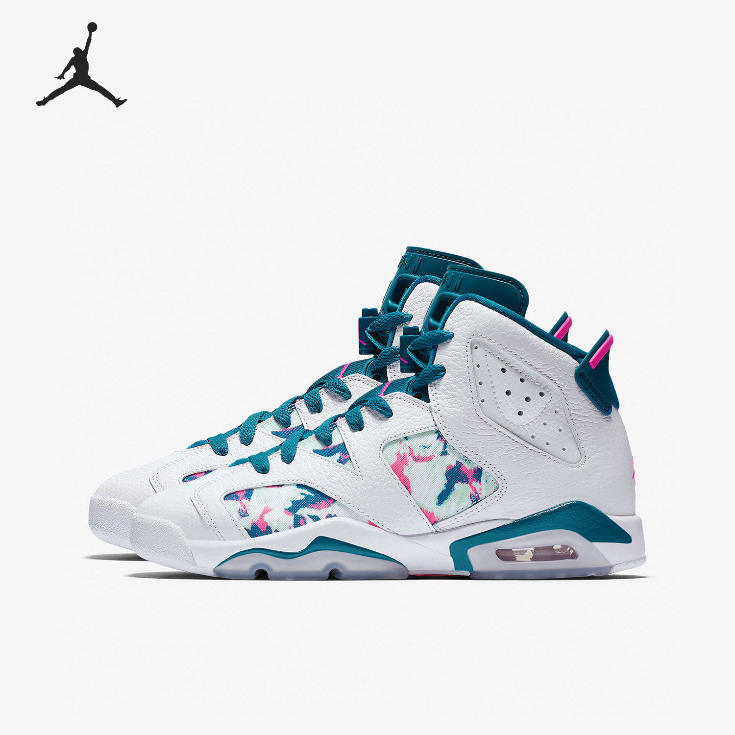 Nike/耐克正品JORDAN GS女子大童高帮气垫篮球鞋543390-153