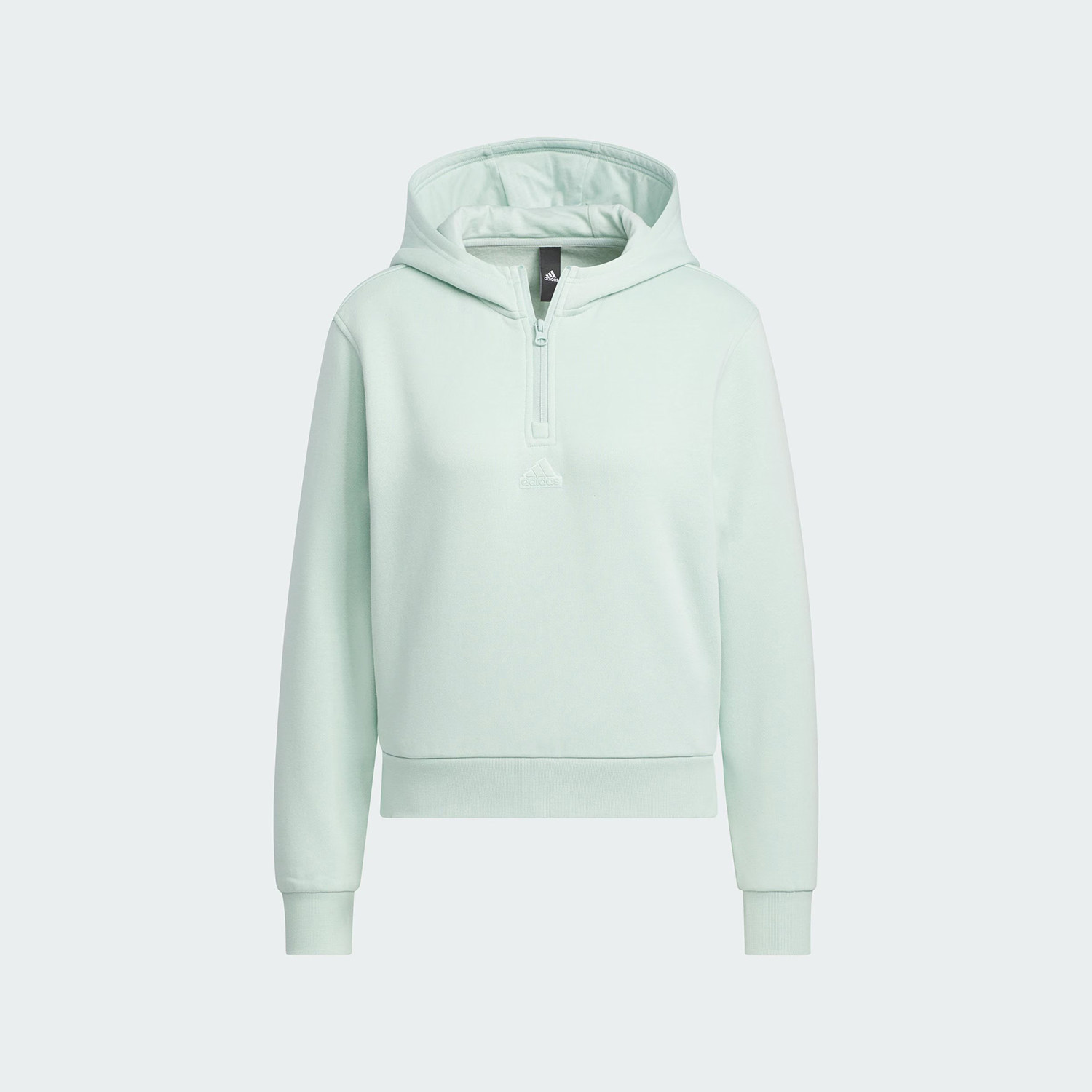 Adidas/阿迪达斯官方正品三叶草女士花卉印花运动套头卫衣IM8983