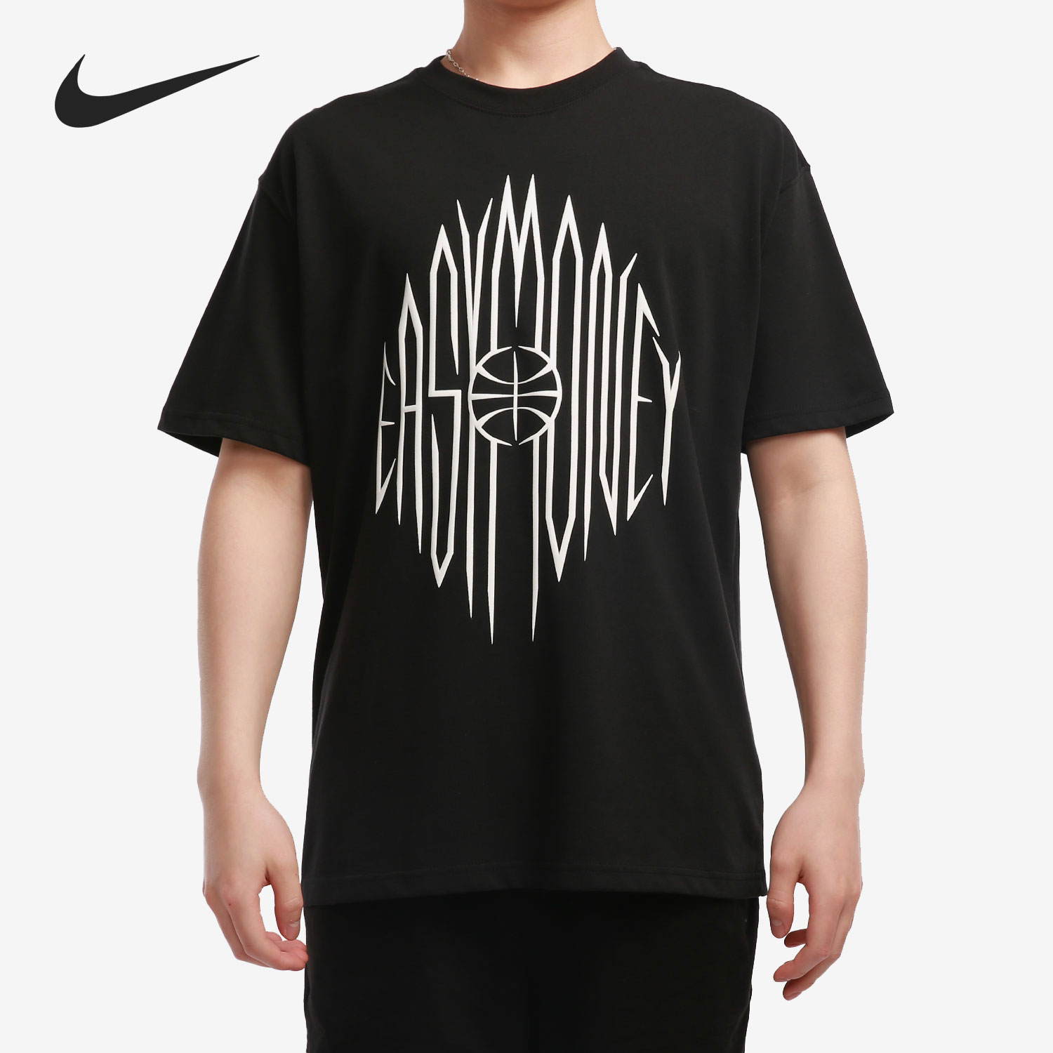 Nike/耐克正品当季男子新款印花短袖休闲运动T恤DD0778-010
