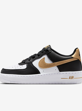 Nike/耐克正品Air Force 1 GS女子大童休闲耐磨运动鞋CT3839-009