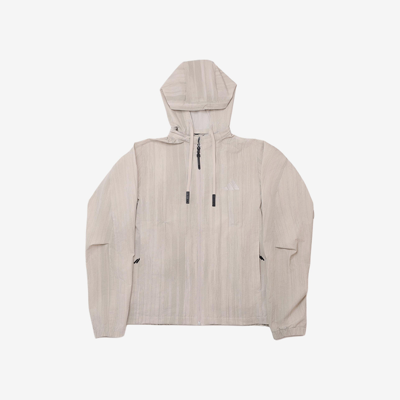 Adidas/阿迪达斯正品2025男士拉链梭织运动连帽夹克外套KC6020