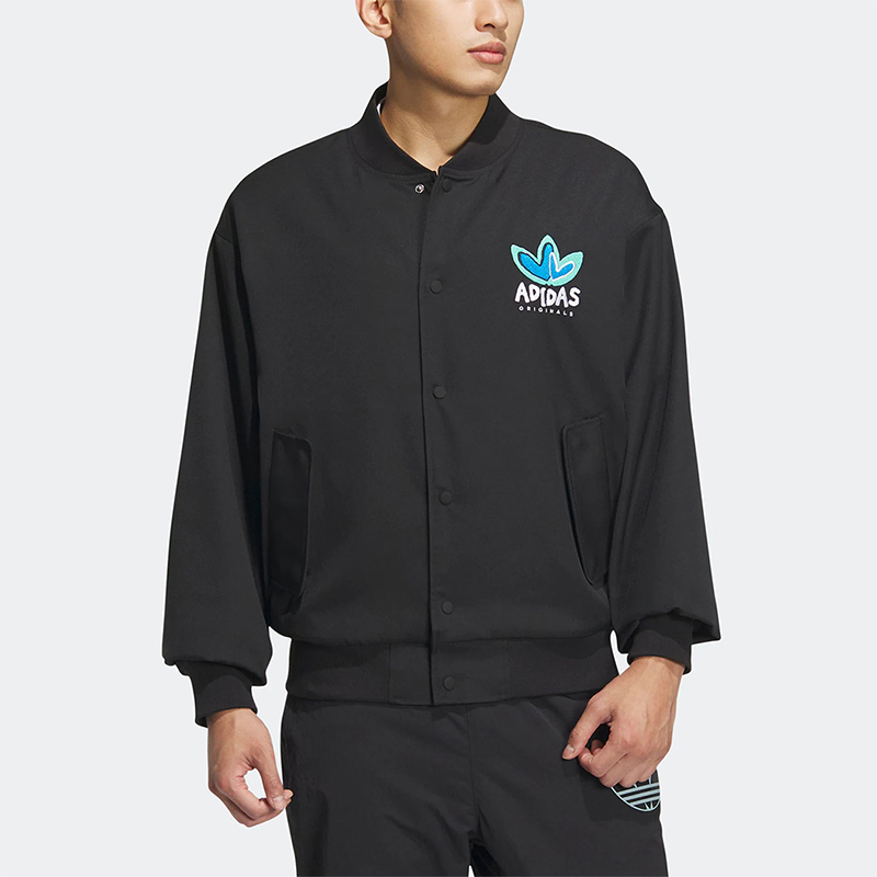 阿迪达斯男女宽松夹克外套
