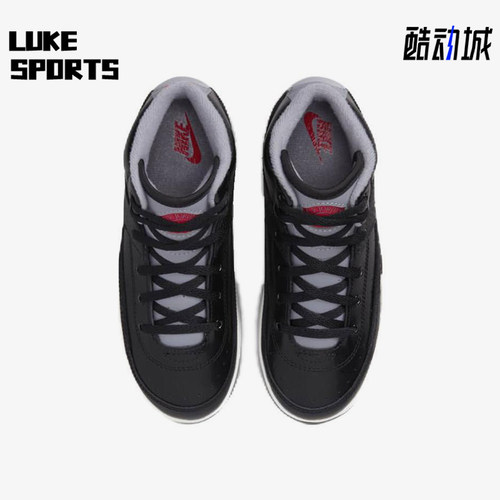 Nike/耐克正品JORDAN小童系带高帮缓震运动耐磨篮球鞋DQ8564-001
