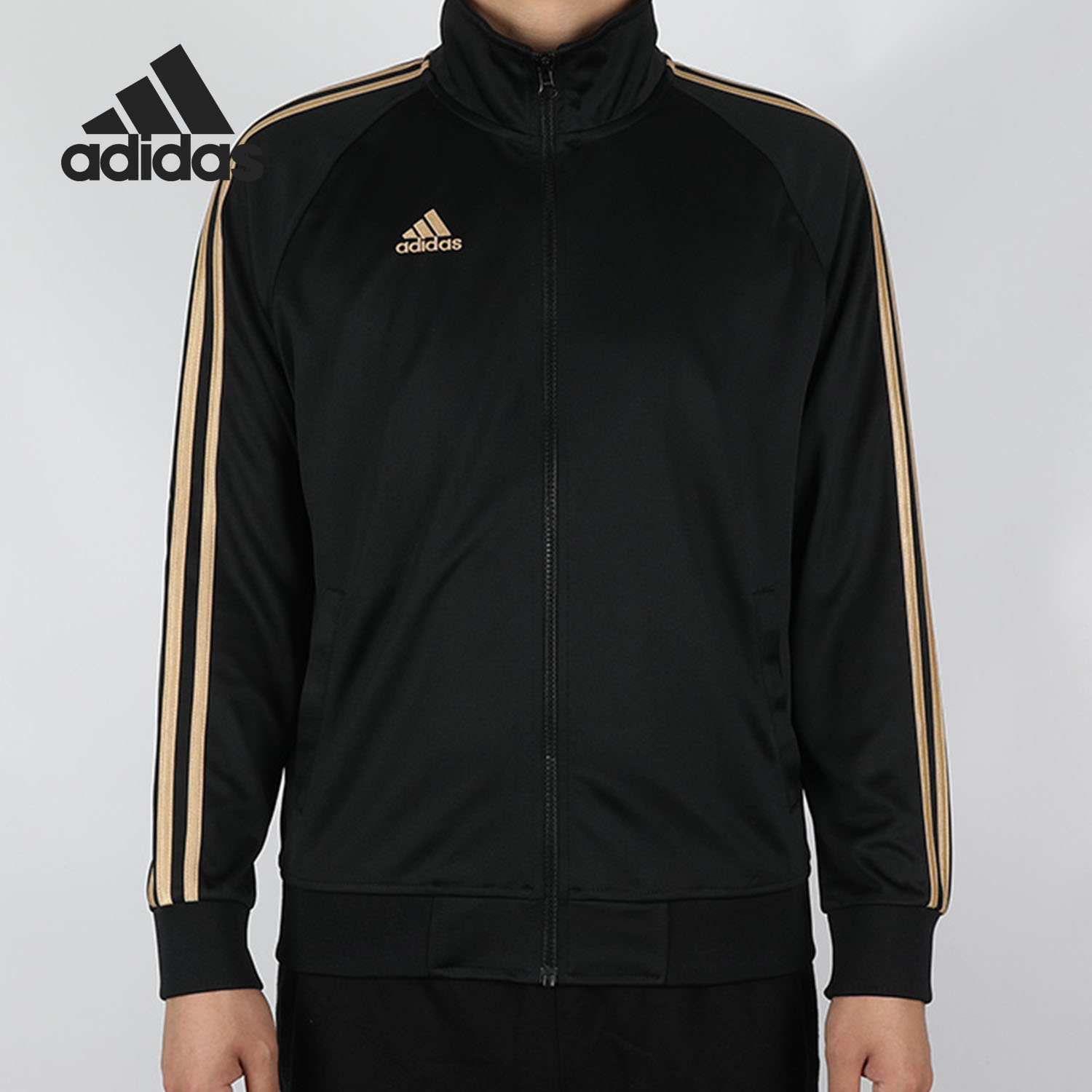 Adidas/阿迪达斯正品系列男子立领运动休闲夹克外套 TR30J1