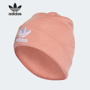 保暖针织包头帽 Adidas 男女休闲运动时尚 冬季 DM6185 阿迪达斯正品